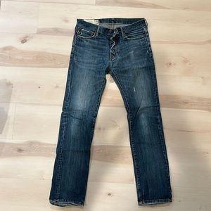 Men’s Abercrombie slim straight jeans 32x34